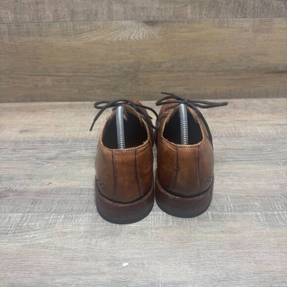 Bed Stu Genoa Brown Leather Lace Up Oxfords Men's Size 9.5 - Picture 3 of 7